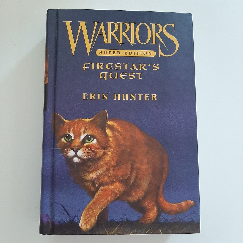 🍒4 for $20🍒 WARRIORS Super Edition: Firestar's Quest by Erin Hunter HC Book